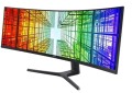 Samsung Monitor 49 cali LS49C950UAUXEN VA 5120x1440 DQHD 32:9 2xHDMI 1xUSB-C (90W) 1xDP 3xUSB 3.0 LAN (RJ45) 4ms HAS głośniki zakrzywiony 3 lata on-si