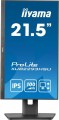 IIYAMA Monitor 21.5 cala ProLite XUB2293HSU-B6 IPS,100Hz,HAS(150mm),1ms,HDMI,DP,2xUSB, FreeSync,2x2W,PIVOT