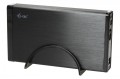 i-tec MYSAFE Advanced 3,5" USB 3.0 Obudowa zewnętrzna na dyski  HDD i SSD SATA I II III czarna aluminiowa