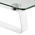 LogiLink Podstawa pod monitor, szklana, 560x210, do 20kg