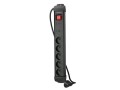 Lanberg Listwa zasilająca  1,5m 5x230V  SP1-05E-0150-BK