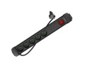 Lanberg Listwa zasilająca 5.0m 5x230 cz SP1-05E-0500-BK