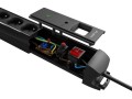 Lanberg Listwa zasilająca 5.0m 5x230 cz SP1-05E-0500-BK