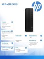 HP Inc. Komputer stacjonanrny 290SFF G9 i7-13700 512GB/16GB/DVD/W11P  997J0ET