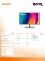 Benq Monitor 31.5 cala PD3225U  LED 5ms/2K/2000:1/HDMI/Czarny