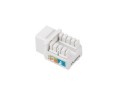 Lanberg Moduł keystone gniazdo RJ45 - LSA UTP kat.6 90 stopni do puszki montażowej
