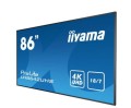 IIYAMA Monitor wielkoformatowy 85.6 cali LH8642UHS-B3 4K,18/7,SDM,IPS,LAN,PION,500cd/m2,OS8.0