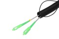 Extralink Patchcord 2J SC/APC-SC/APC SM G.657A2 DUPLEX 50m Outdoor