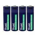 Trust Baterie akumulatory AA USB-C 4 sztuki