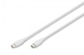 Digitus Kabel zasilający silikonowy USB-C - USB-C, USB 2.0 60W, 1m Biały