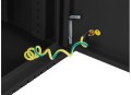 Lanberg Szafa instalacyjna rack wisząca 19 cali 6U+3U 540x200 niskoprofilowa (złożona) czarna