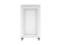 Lanberg Szafa instalacyjna rack stojąca 19 cali 27U 800x1000 drzwi perforowane LCD szara (Flat pack)