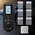 Qoltec Miernik grubości lakieru z podświetlanym bocznym wyświetlaczem LCD | 0 ~ 2000um