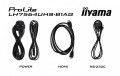 IIYAMA Monitor 75 cali LH7564UHS-B1AG, 24/7,VA,ANDROID14,4K,500cd,5000:1,    2xHDMI ,USB-C,RJ45, RS-232c, IR, 2x10W, 2xUSB, UCHWYT ŚCIENNY,iiSignage2,