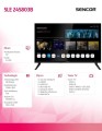 Sencor Telewizor 24 cale SMART webOS LG DVB-T/T2/C/S/S2 BT5