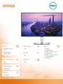 Dell Monitor U2725QE 27 cali IPS Black LED 4K(3840x2160)/16:9/Thunderbolt/HDMI/DP/USB-C/USB/RJ-45/3Y