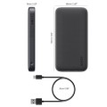AUKEY PB-Y46 Power Bank | 10000 mAh | 15W | 2xUSB | LED | kabel USB-C
