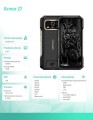 ULEFONE Smartfon Armor 27 5G 12/256GB Czarny