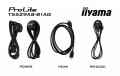IIYAMA Monitor 55 cali T5529AS-B1AG VA,4K,HDMIx2,USB-C,RJ45,2x10W,WiFi,     Android 14, Signal FailOver, Whiteboard, iiSignage2 (CMS), iiControl (DMS)