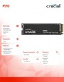 Crucial Dysk SSD P510 2TB M.2 NVMe Gen5 2280 10000/8700 MB/s