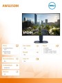 Dell Monitor AW3225DM 31.6 cala Curved NVIDIA G-Sync Compatible 180Hz  VA  QHD (3440x1440)/16:9/DP/2xHDMI/3xUSB 3.2/3Y AES&PPE