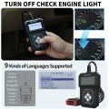 Qoltec Cyfrowy Tester diagnostyczny ProLine | OBDII EOBD | 8V-25V | Dualsystem