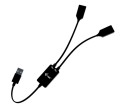i-tec HUB USB-A Cable 2 port (2x USB-A)