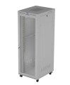 Lanberg Szafa instalacyjna rack stojąca  19" 47U 800x1200 szara drzwi    perforowane LCD ( flat pack) V2