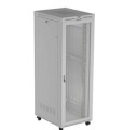 Lanberg Szafa instalacyjna rack stojąca  19" 47U 800x1200 szara drzwi    perforowane LCD ( flat pack) V2