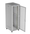Lanberg Szafa instalacyjna rack stojąca  19" 47U 800x1200 szara drzwi    perforowane LCD ( flat pack) V2