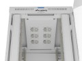 Lanberg Szafa instalacyjna rack stojąca 47U 800x1000 szara  drzwi        przeszkolne  LCD ( flat pack) V2