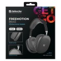 Defender Słuchawki bezprzewodowe nauszne FREEMOTION B645 czarne