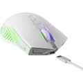 Defender Mysz gamingowa bezprzewodowa PANDORA RF 3200DPI 7P biała