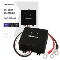 Qoltec Balanser napięcia 24V do akumulatorów 2x12V | 5A | LiFePO4 AGM   GEL