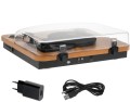 Adler Gramofon AD1914 Wood USB Bluetooth