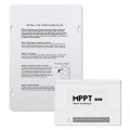 Qoltec Solarny regulator ładowania MPPT z czujnikiem temperatury 10A |  12V/24V | LCD | 2xUSB | Bluetooth | APP | GEL | LiFePO4