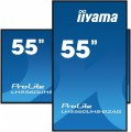 IIYAMA Monitor wielkoformatowy 55 cali LH5560UHS-B1AG matowy 24h/7 500(cd/m2) VA 3840 x 2160 UHD(4K) Android.11 Wifi CMS(iiSignage2), Uchwyt ścienny