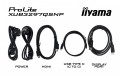 IIYAMA Monitor 32 cale XUB3297QSNP-B1 IPS,QHD,USB-C DOCK (95W), USB HUB 4x, KVM,  RJ45, GW 5 LAT