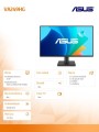 Asus Monitor 23.8 cala VA249HG FHD IPS 120Hz HDMI VGA