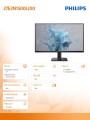 Philips Monitor 27E2N1500L 27 cali IPS 75Hz HDMI DP
