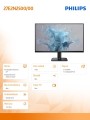 Philips Monitor 27E2N2500 27 cali IPS 120Hz HDMI DP