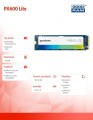 GOODRAM Dysk SSD PX600 Lite 512GB Gen4x4 NVMe 2280 3400/2000MB/s