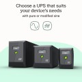 Green Cell Zasilacz awaryjny UPS 700W/1000VA czysta sinusoida