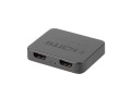 Lanberg Splitter video HDMI- 2x HDMI 4K + port USB-C czarny