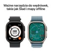 Apple Watch Ultra 3 GPS + Cellular koperta 49 mm z tytanu w kolorze czarnym, opaska Trail w kolorze czarnym/wÄgla drzewnego - rozmiar S/M