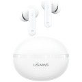 USAMS Słuchawki bluetooth TWS E02 ANC+ENC white