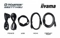 IIYAMA Monitor 27 cali GB2771HSU-B1 0.4ms,Fast IPS, HAS (150) PIVOT,        1xUSB 3.2, 1xUSB C, 240Hz, DP, 2xHDMI,Adaptive G-SYNC-1920x1080@48-240Hz D