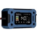 Qoltec Mikroprocesorowa ładowarka 12V 15A | Prostownik z funkcją naprawy i podtrzymania zasilania podczas wymiany akumulatora | do AGM GEL LiFePO4 |