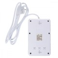 Maclean Listwa zasilająca MCE392 W 4 gniazda 3xUSB, 110-240V AC 50/60Hz, 2.1A max 2500W 1,5m biała