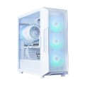 Zalman Obudowa I3 NEO V2 Mid Tower ARGB fan x4 biała